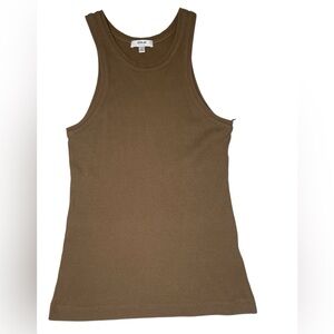 Agolde Ribbed Knit Bailey Tank Top